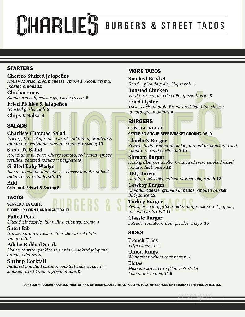 Menu page 1