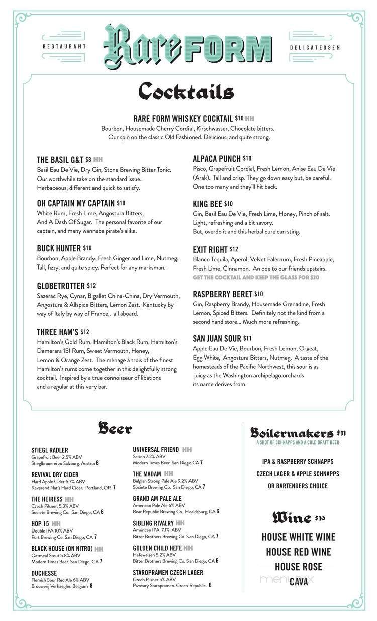 Menu page 2