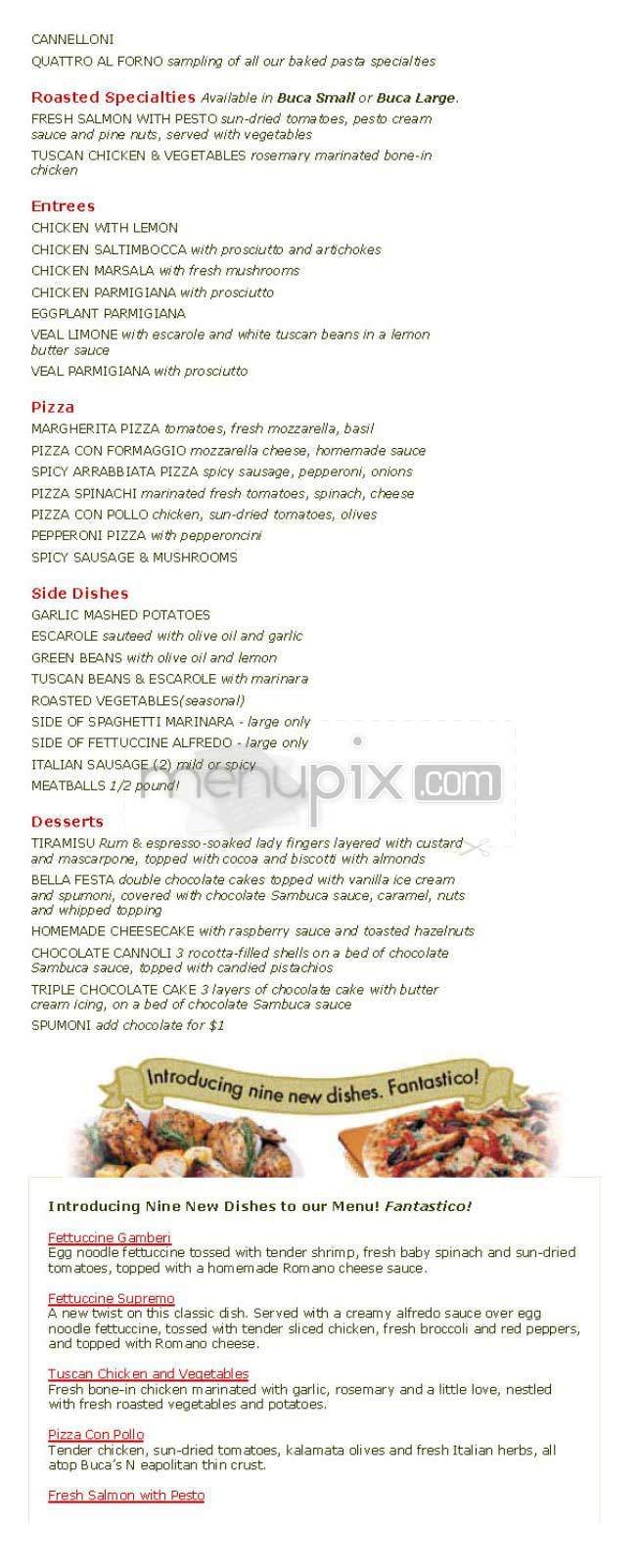 Menu page 2