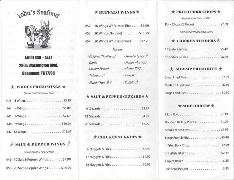 Menu page 2