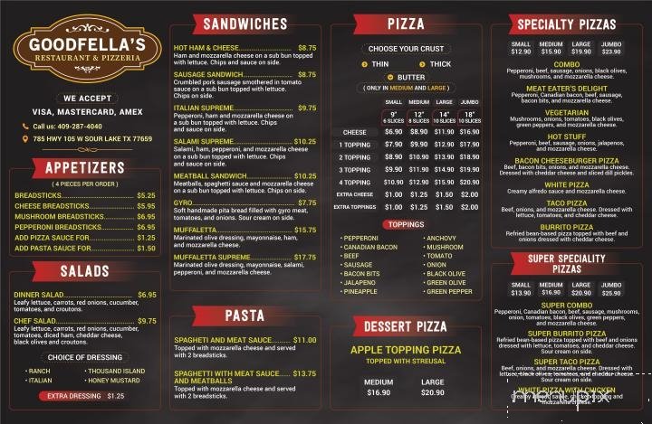 Menu page 2