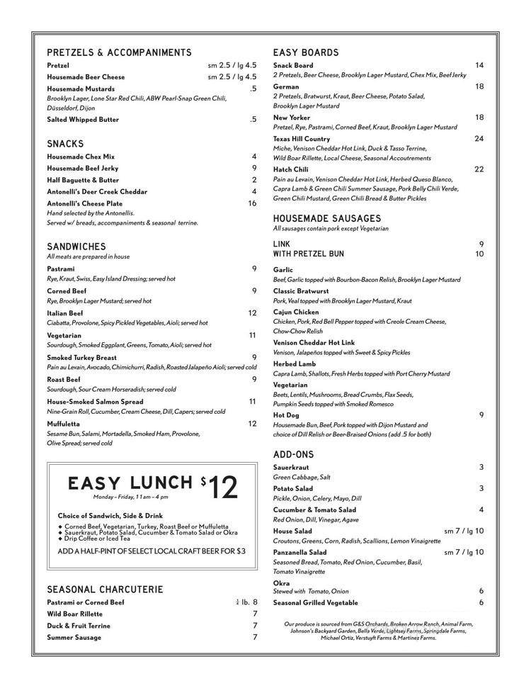 Menu page 2
