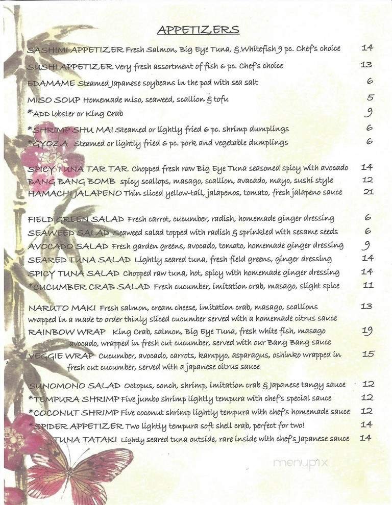 Menu page 2