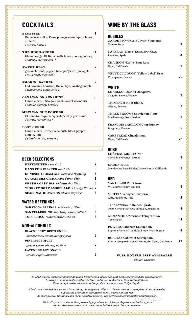 Menu page 2