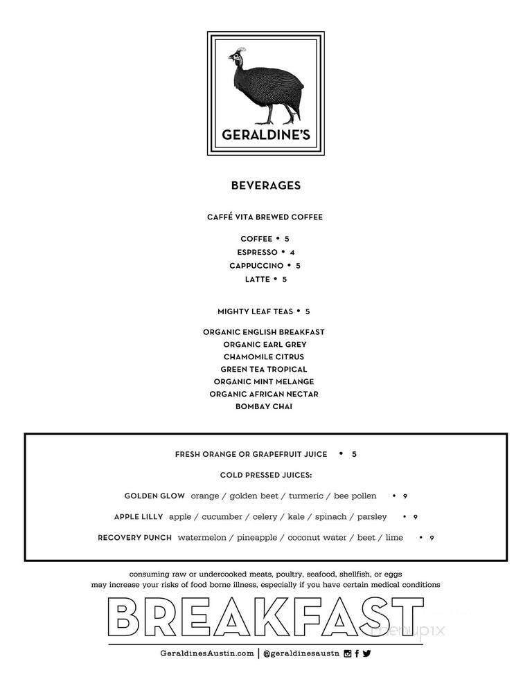 Menu page 2