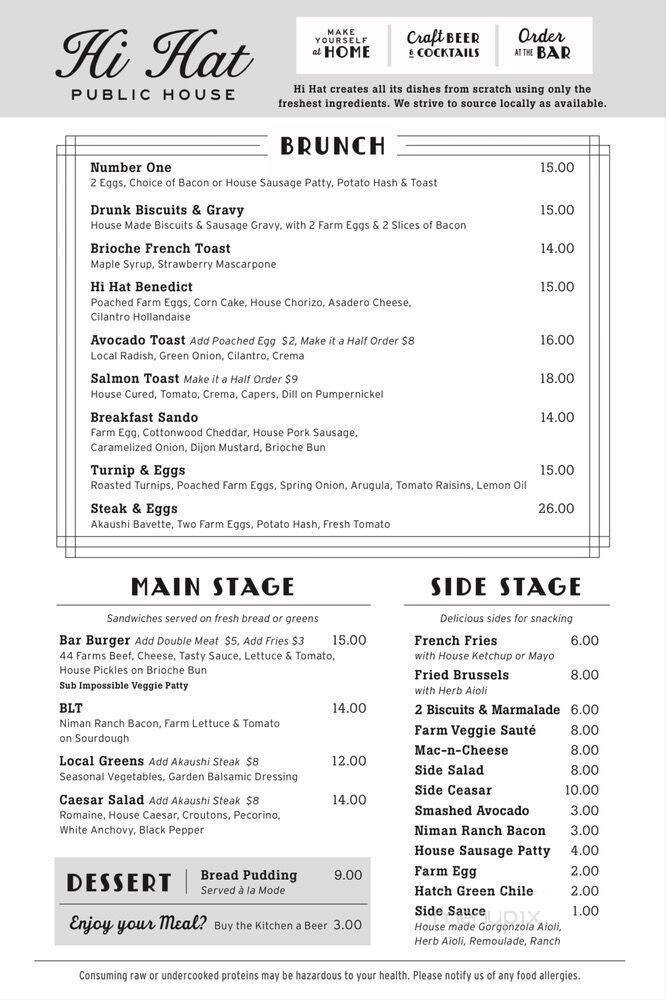 Menu page 2