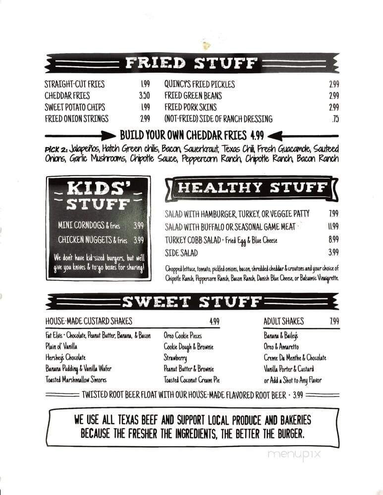 Menu page 1