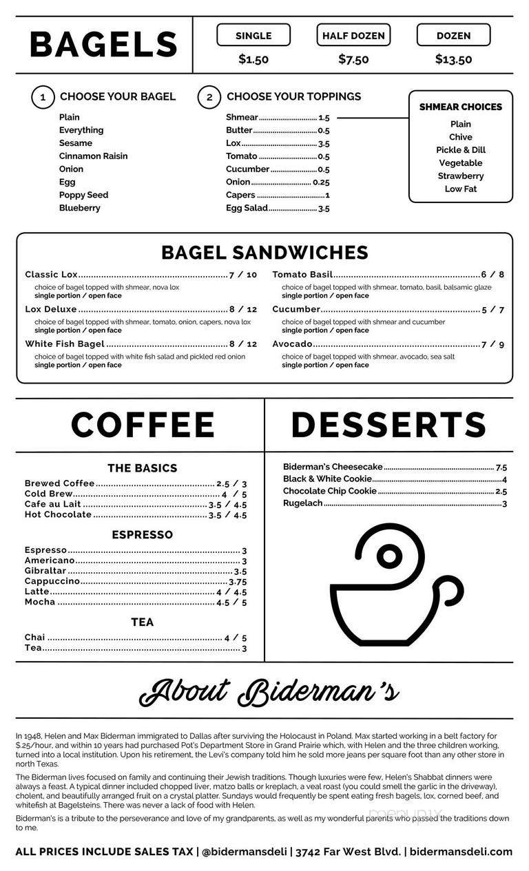 Menu page 2