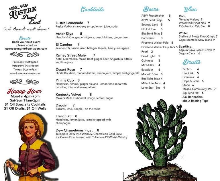 Menu page 2
