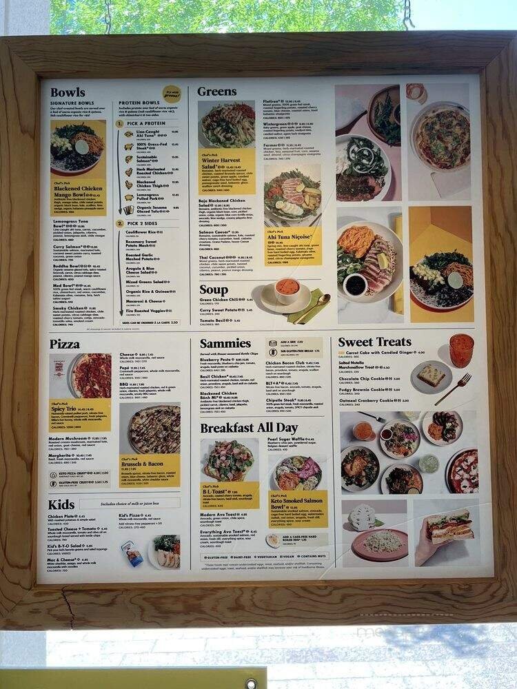 Menu page 1