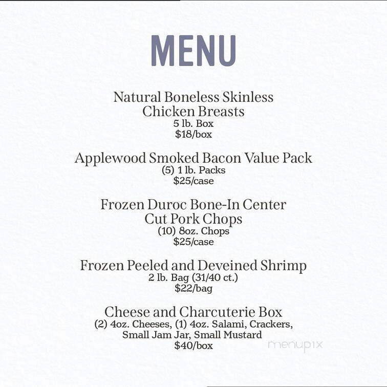Menu page 3