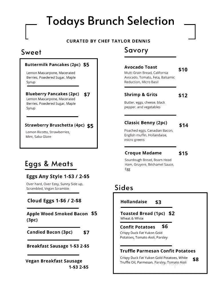 Menu page 3
