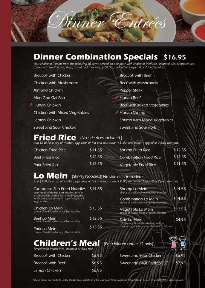 Menu page 2