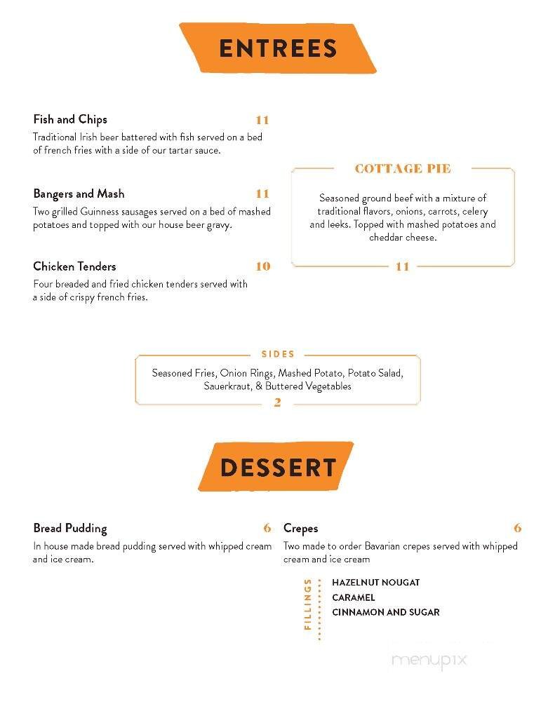 Menu page 1