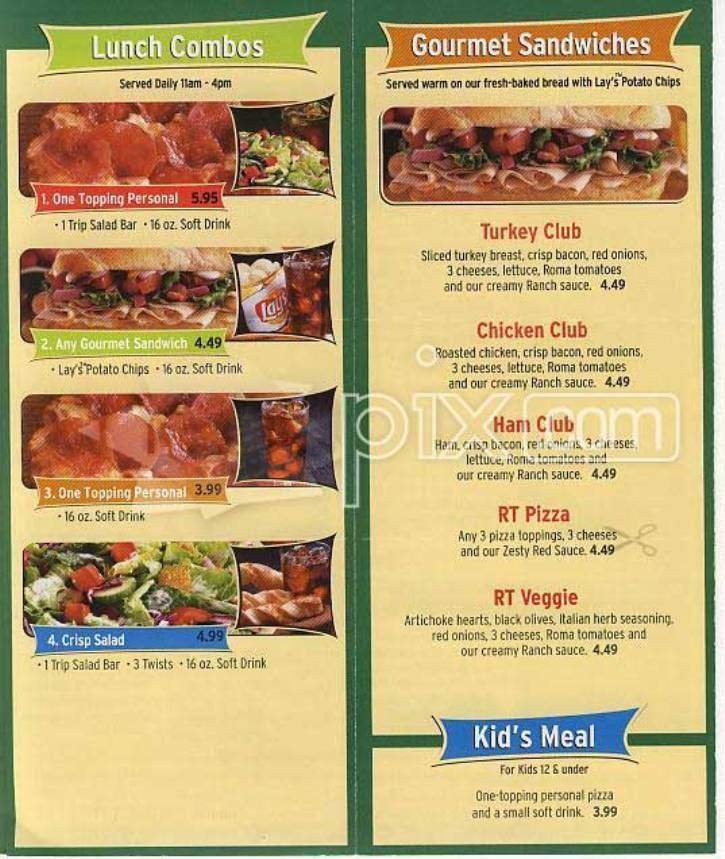 Menu page 3