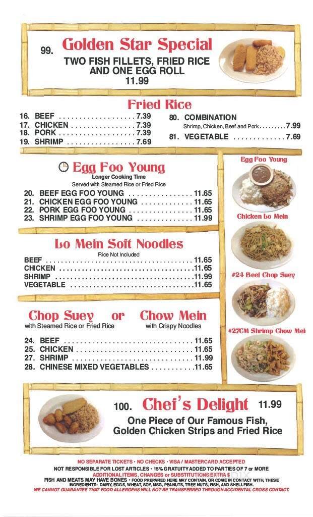 Menu page 2