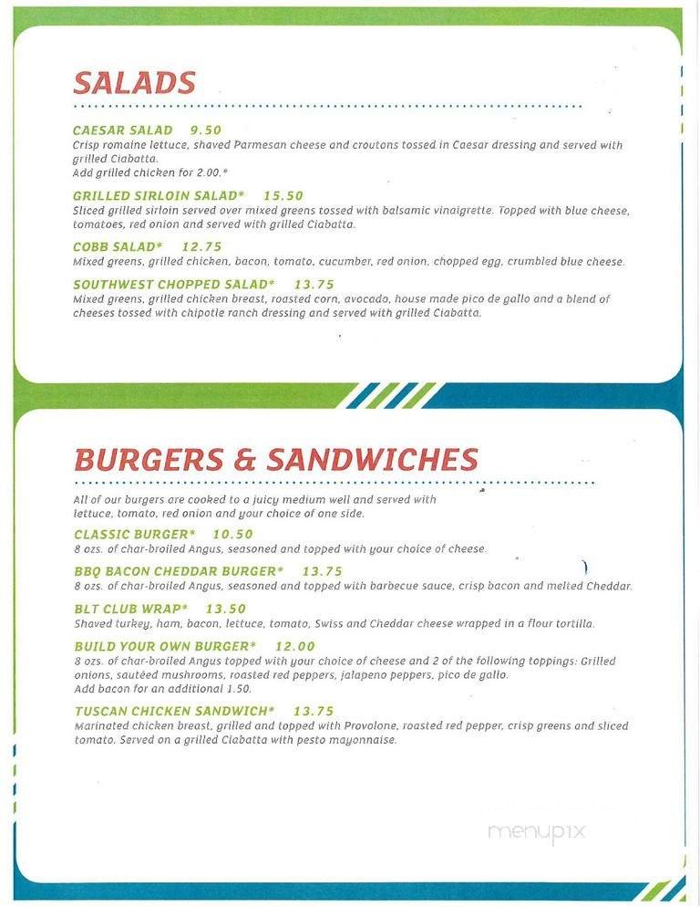 Menu page 2