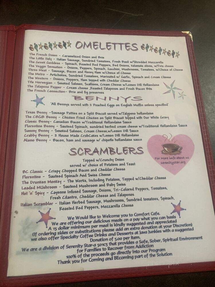 Menu page 2