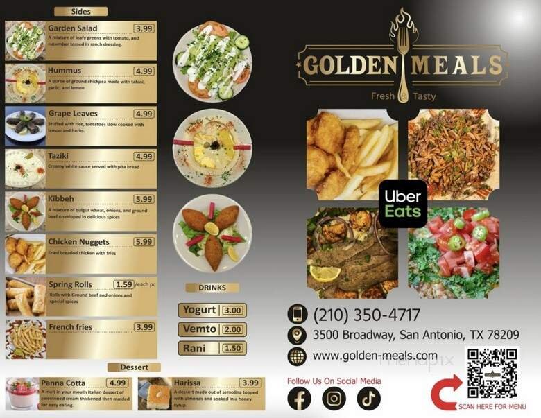 Menu page 1