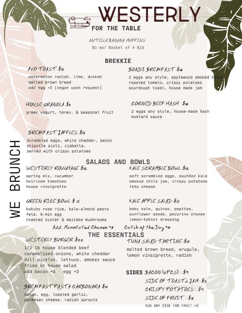 Menu page 2