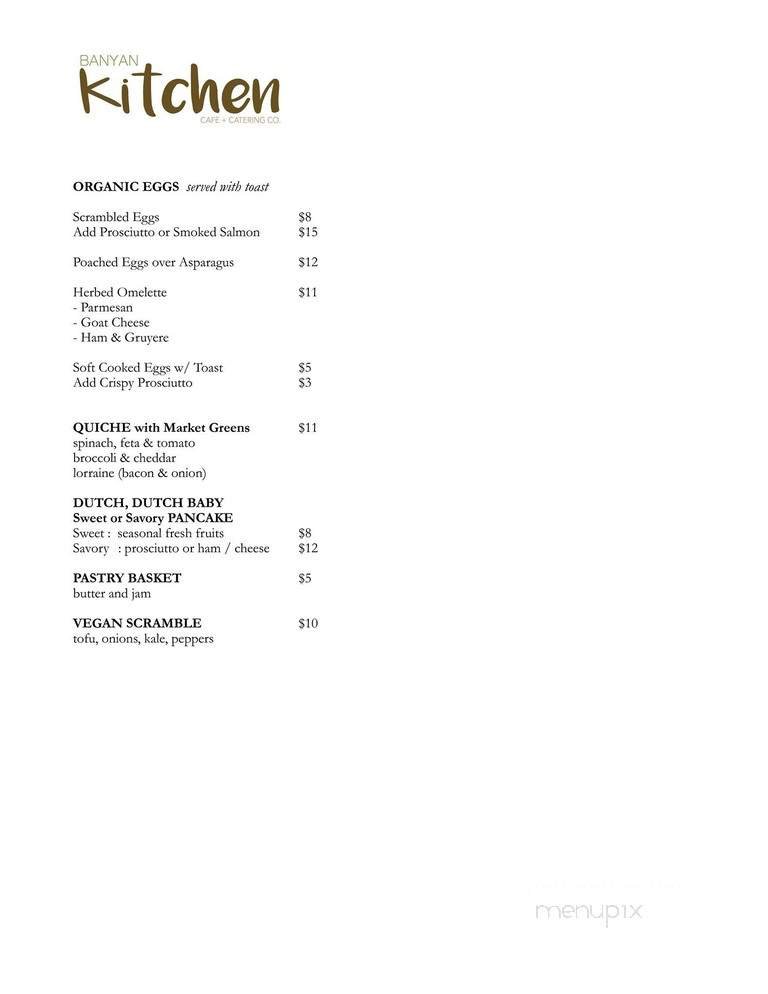 Menu page 1