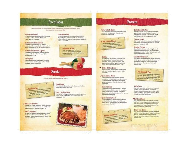 Menu page 2
