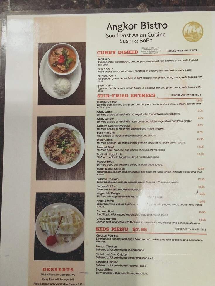 Menu page 2