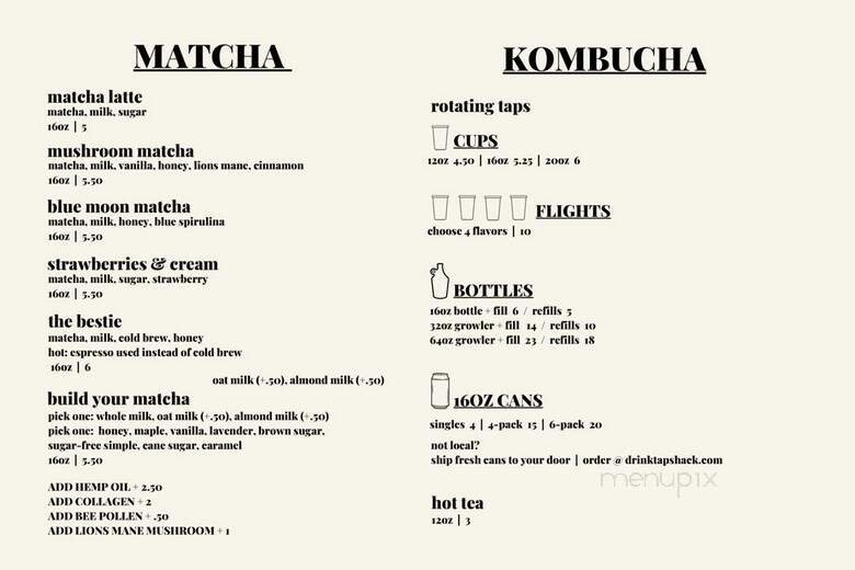 Menu page 4