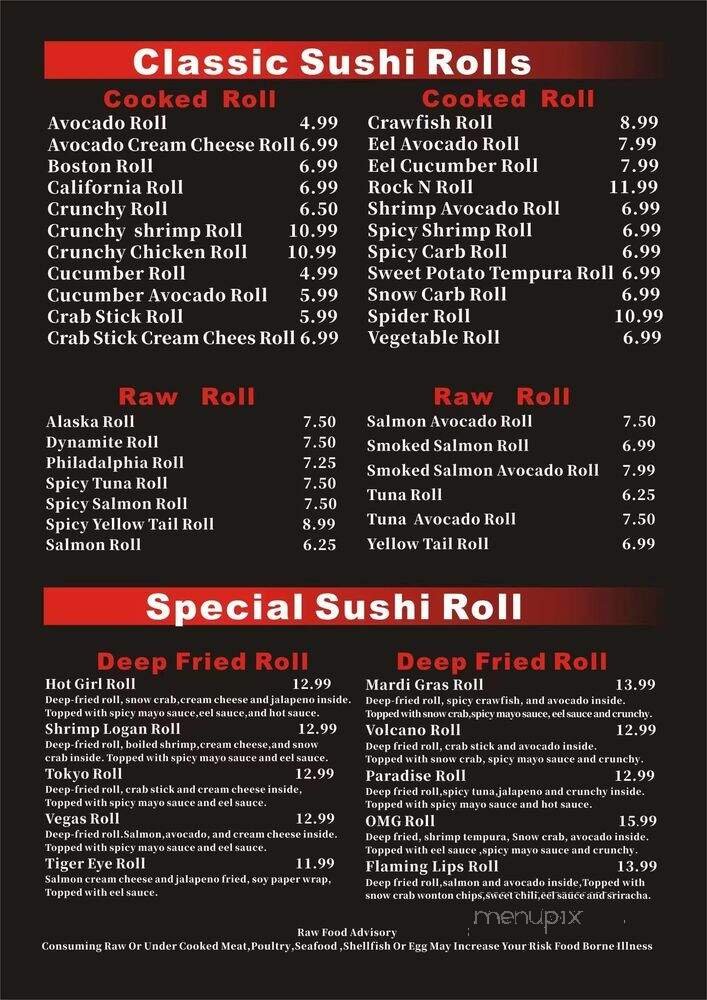 Menu page 2