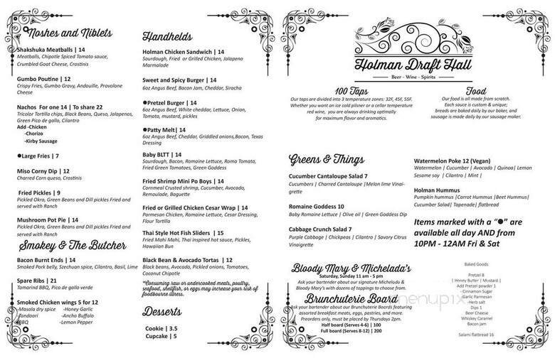Menu page 2