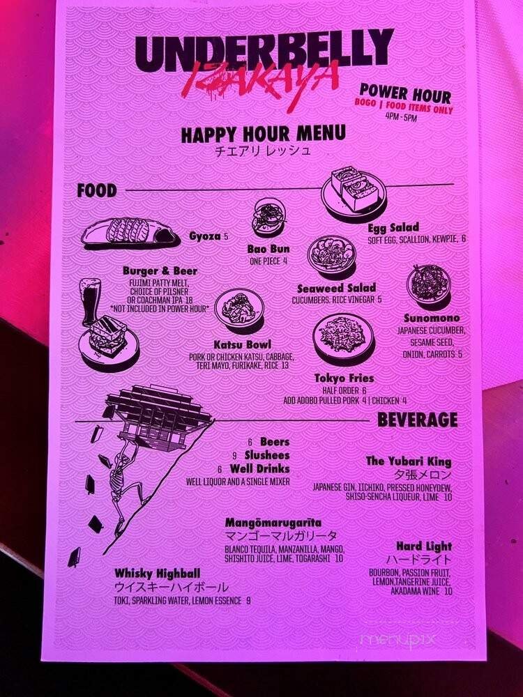 Menu page 2