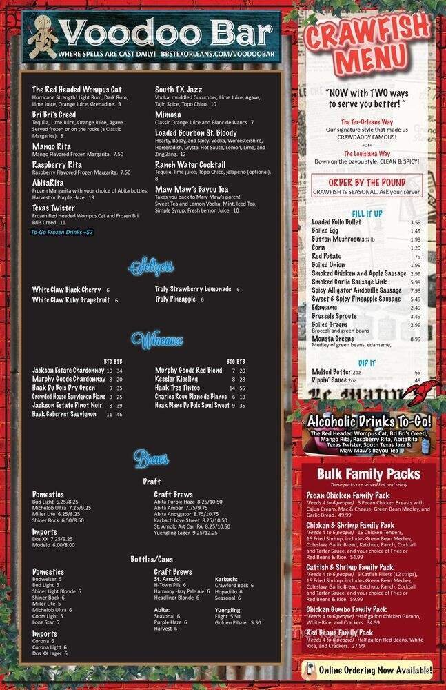 Menu page 1