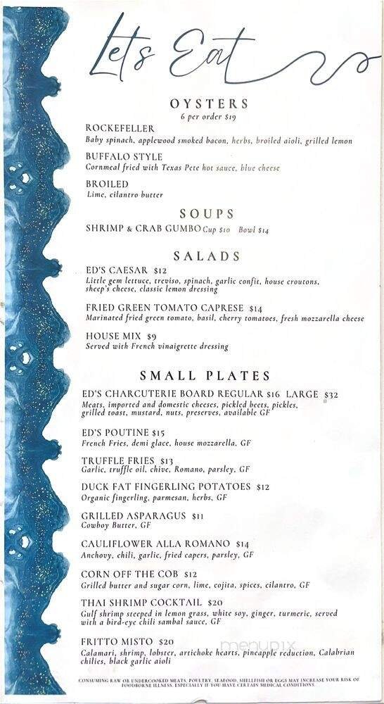 Menu page 2