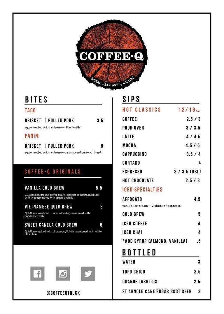 Menu page 1