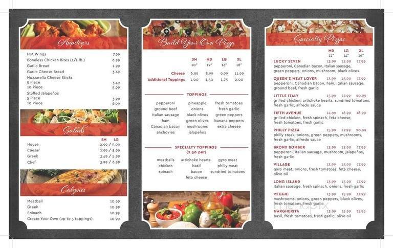 Menu page 2