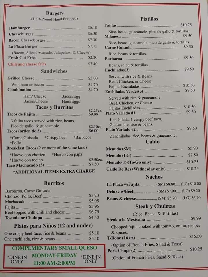 Menu page 2