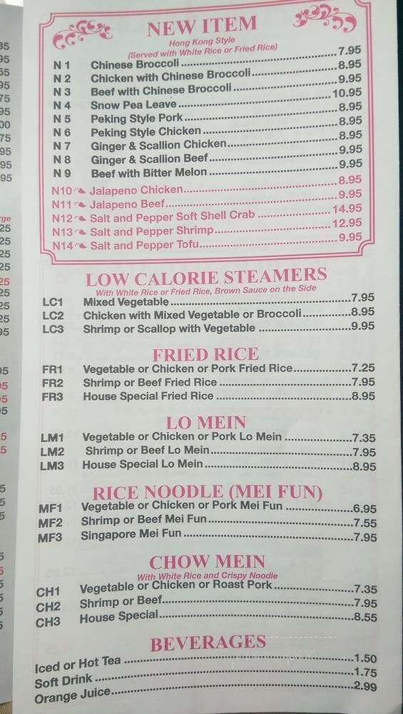 Menu page 2