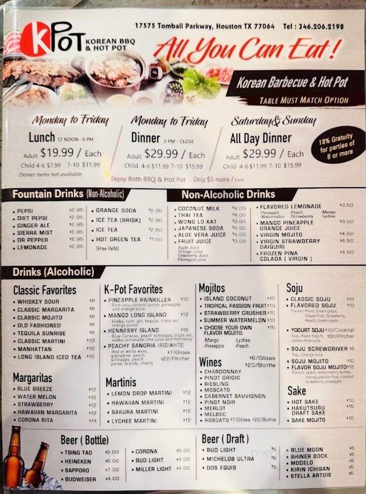 Menu page 2