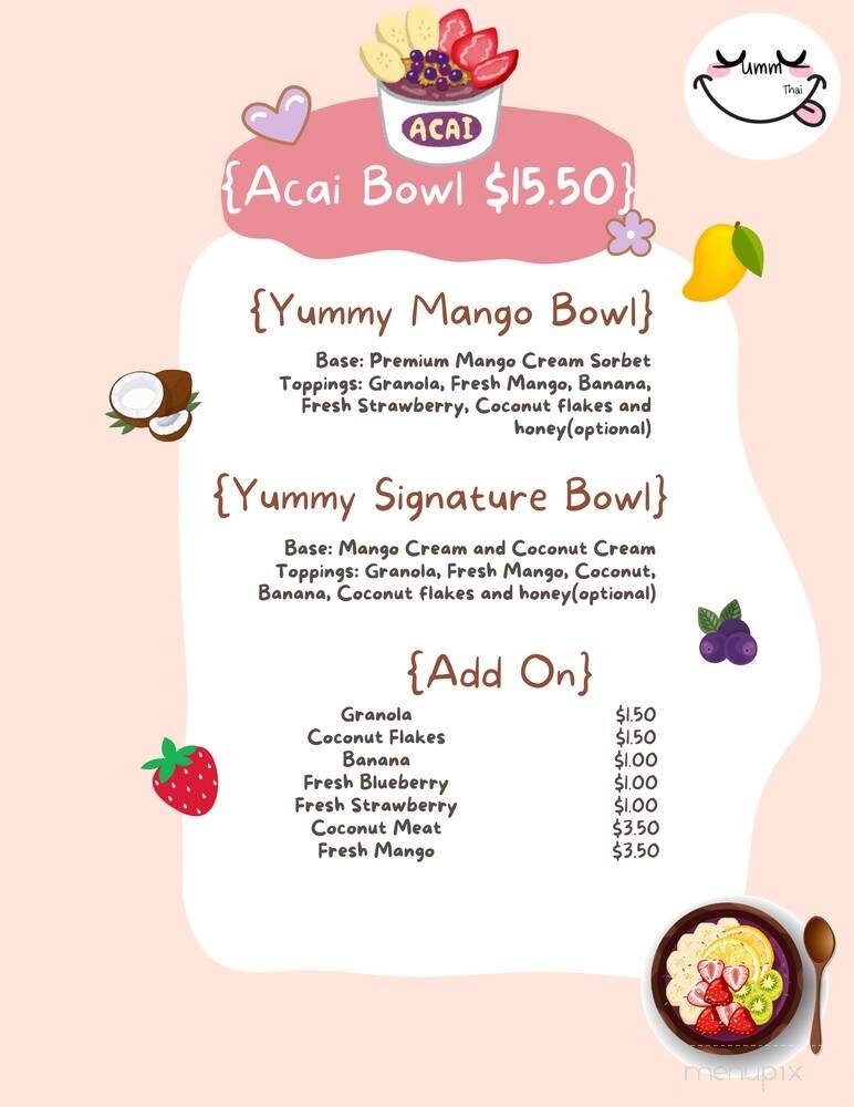 Menu page 3
