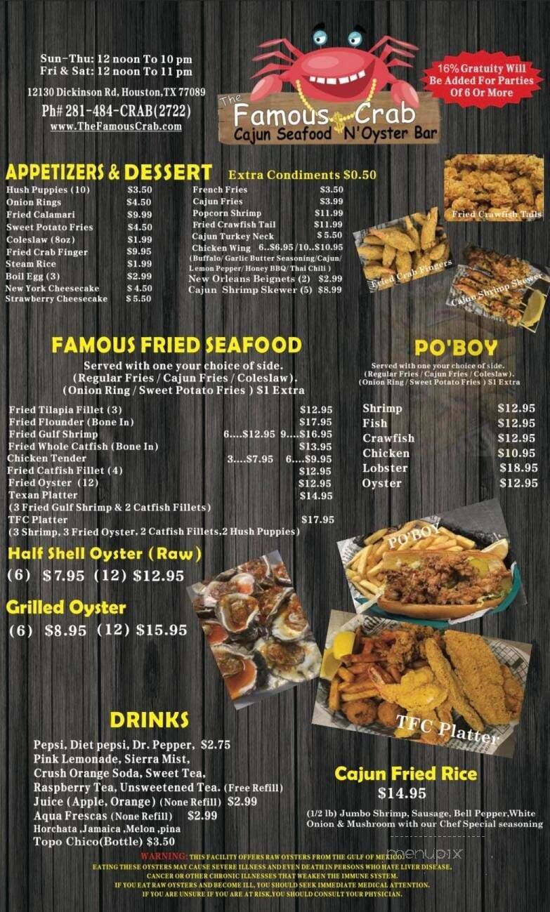 Menu page 2