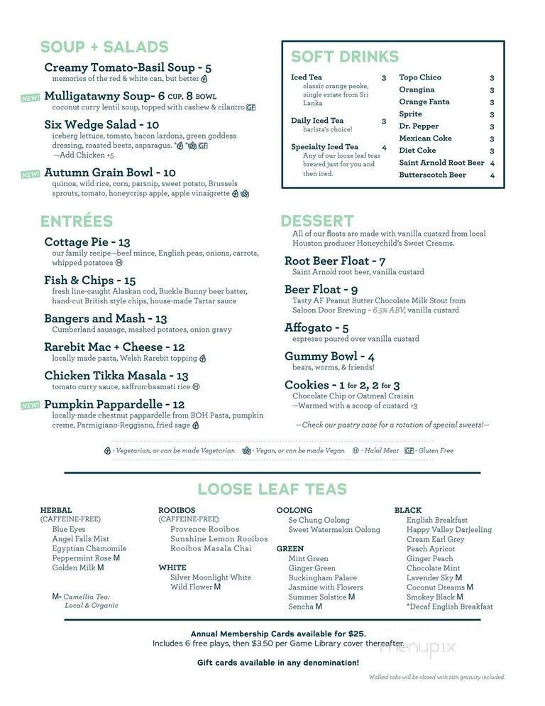 Menu page 2