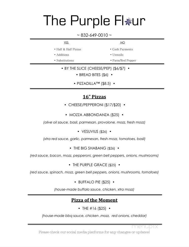 Menu page 2