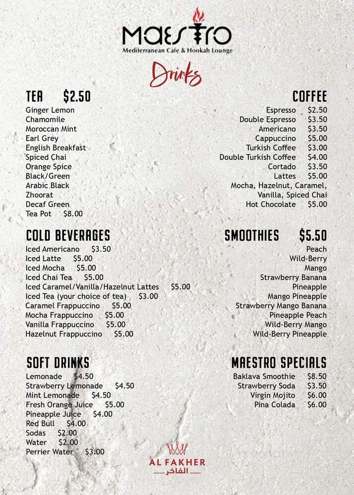 Menu page 2