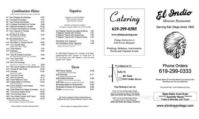 Menu page 2
