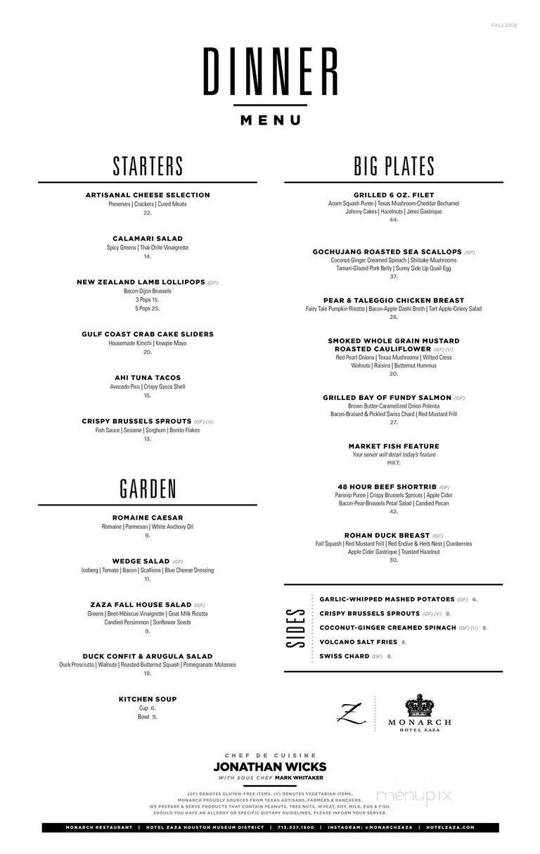 Menu page 2