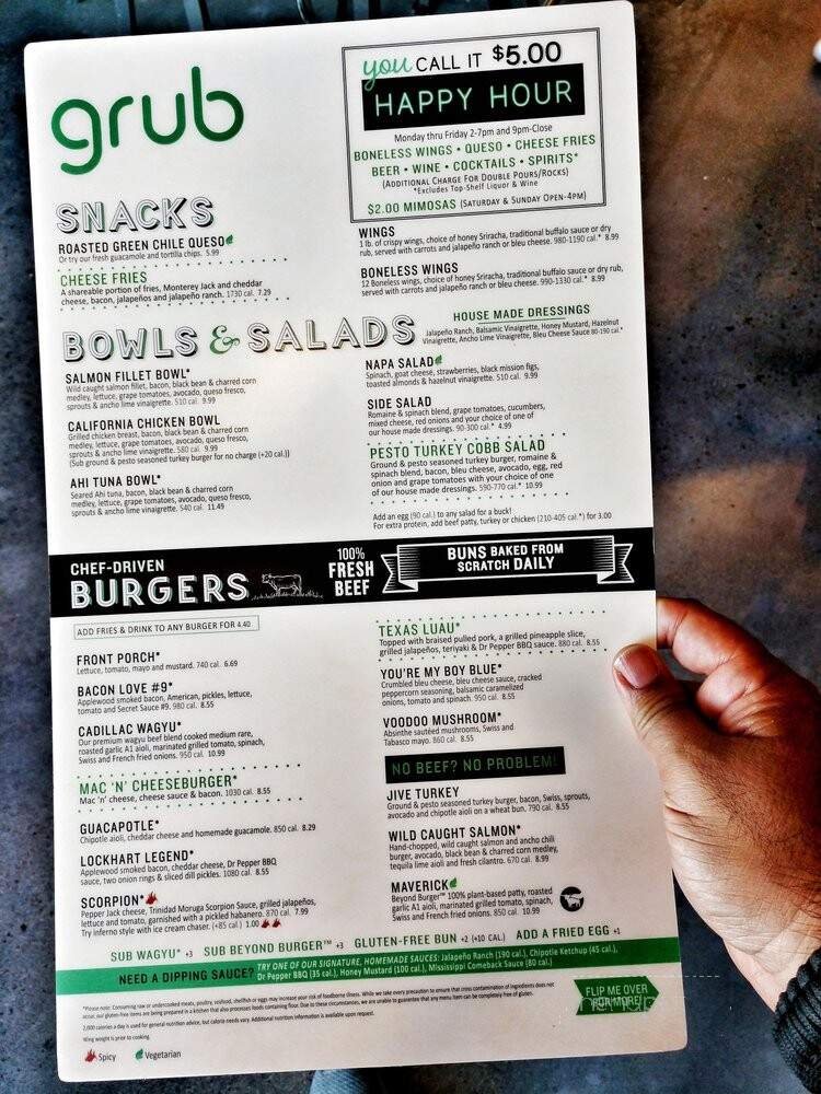 Menu page 2