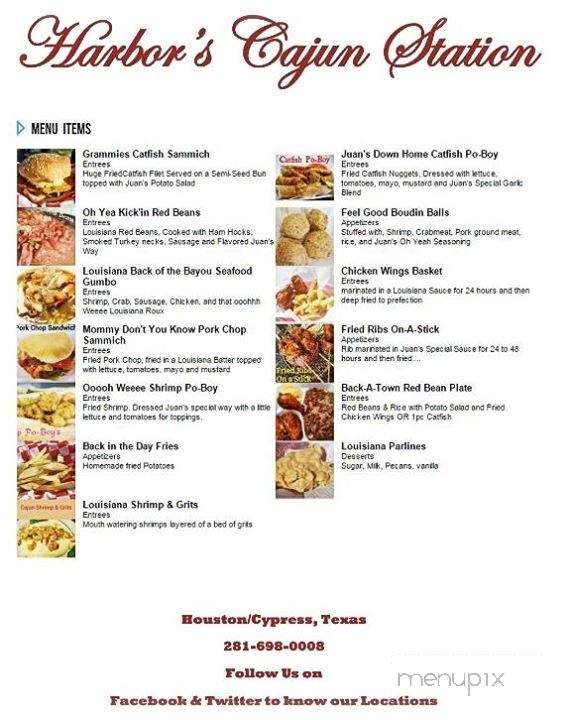Menu page 2