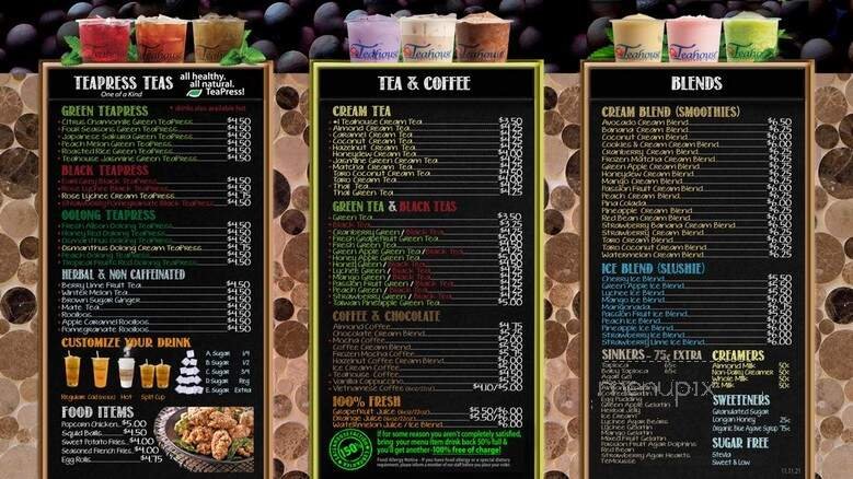 Menu page 1