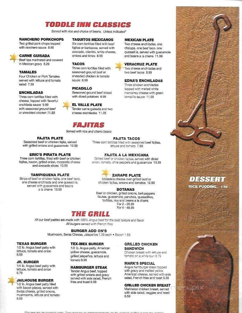 Menu page 2