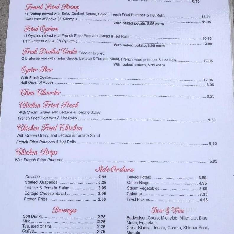 Menu page 2